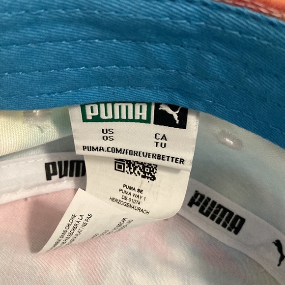 PUMA Tie Dye Bucket Hat Rainbow - Picture 7 of 8